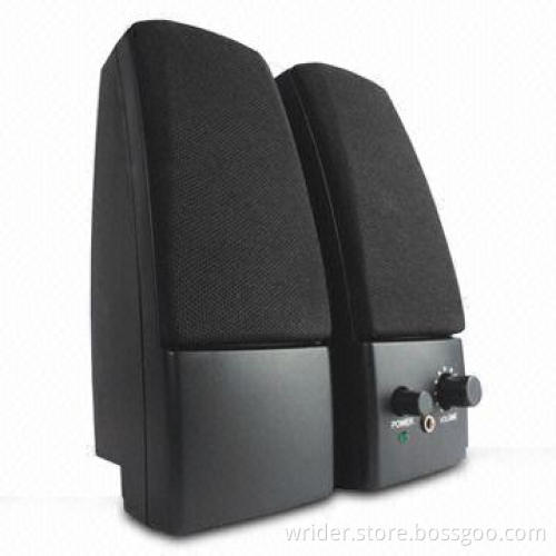 2.0CH Computer Multimedia Speakers with 30Hz to 18kHz Frequency Response